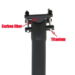 ELITAONE Full Carbon Fiber Bicycle Seatpost Mtb / Road Bike Seatpost 135g Ultralight27.2/30.9/31.6mm