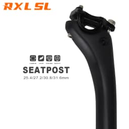 No Logo Carbon MTB Seatpost Bicycle Seat Post Offset 25mm Road Bike Seatpost 25.4/27.2/30.8/31.6mm Mountain Bike Seat Tube
