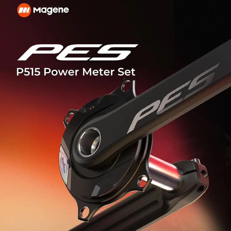 Magene PES P515 Power Meter Set 4 Bolt 110BCD 24mm Cadence Pedal Balance Ant Steel Spindle Crankset Chainring for Shimano Sram