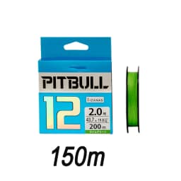 New Original Fishing Line PITBULL X12 Braided Wire PE line Material Multifilament Fishing Line Lure line green color