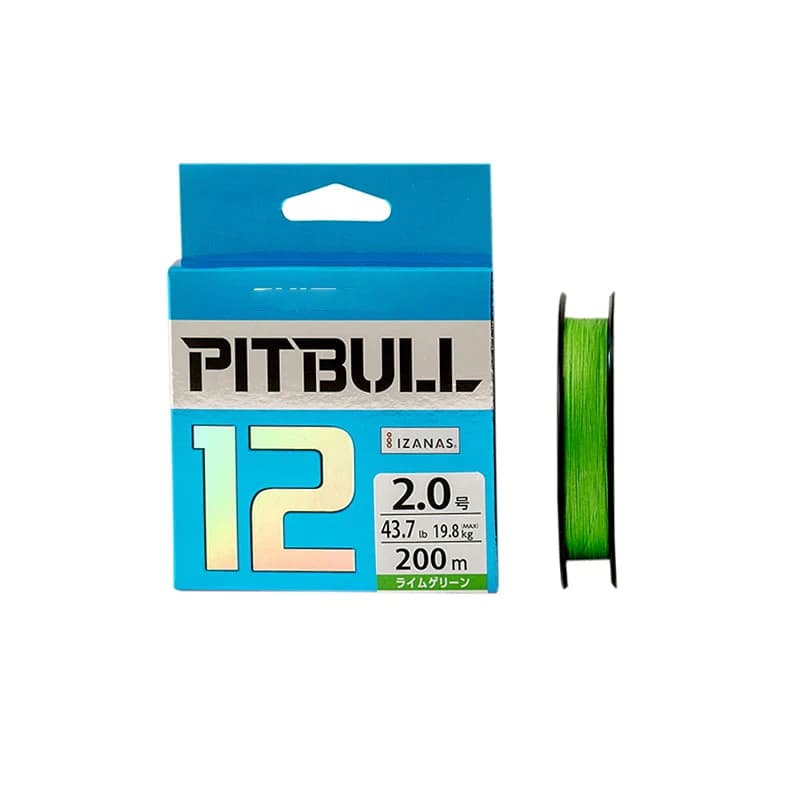 New Original Fishing Line PITBULL X12 Braided Wire PE line Material Multifilament Fishing Line Lure line green color