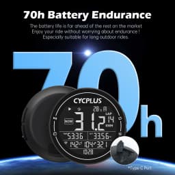 CYCPLUS M2 Wireless GPS Bicycle Computer ANT+ Bluetooth Cycling Road Bike MTB Waterproof Speed Meter Cadence Power Accessories