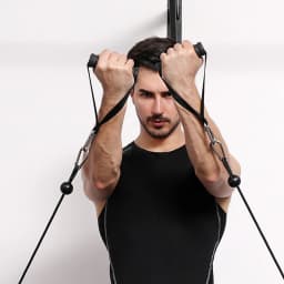 Triceps Biceps Back Blaster Rope, Lat Pull Down Attachment, Training Attachment, Gym Weight, Chest Muscle Workout