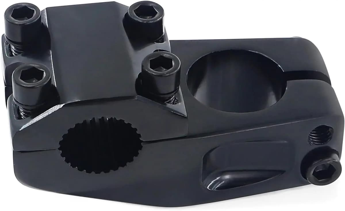 ZUKKA 22.2mm Bike Stem for BMX Bike Aluminum Alloy Fixed Gear Bicycle Stem MTB Mountain Bike Short Stem Parts For Bikes