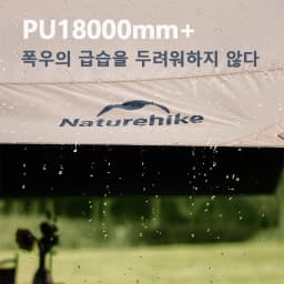 Naturehike Camping Tarp Shelter Portable Black Coating Sun Shelter High Quality Ultralight Canopy Waterproof Ourdoor Picnic