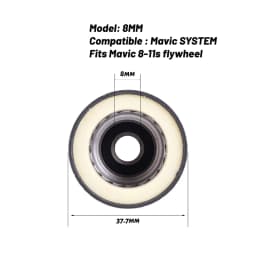 Mavic Campagnolo Is Suitable For Shimano/Road Wheels, Freehub Road Or Mountain Wheel Sets With Hub Speeds Of 8-11