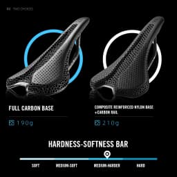 RYET Ultralight Carbon 3D Printed Saddle 190g 7*9 Bike Seating For Men Women Triathlon Road MTB Mountain Gravel Cycling Parts