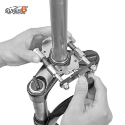 Super B TB-1925 Bicycle Crown Race Remover MTB Mountain Bike Front Fork Upper Lower Bowl Removal Tool For Headset up to 1-1/2"