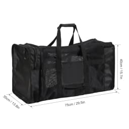 100L Mesh Duffle Gear Bag for Scuba Diving Snorkeling Swimming Beach and Sports Equipment
