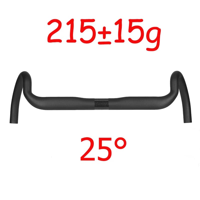 No Logo New Carbon Gravel Handlebar Big Flare Bar Cycle Cross Road Bike Handlebars 400/420mm Carbon Fiber Bicycle