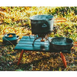 Widesea Foldable Table Camping Mini Portable for Outdoor Picnic Barbecue Tours Ultra Light Folding Computer Bed Desk