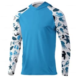 s-5xl Summer Autumn Winter Quick-Drying Long sleeved Breathable Anti-UV Sun Protection Clothes Men's hoodie Fishing Clothing