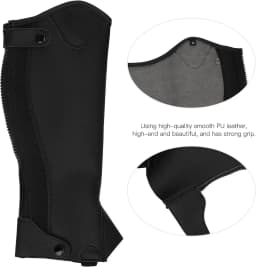 Soft Equestrian Leggings Microfiber Durable Horse Riding Boots Cover Body Protectors Horse Equipment For Horse Rider Equipment