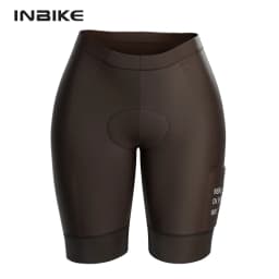 INBIKE Women's Bicycle Shorts Padded 3D Cycling Short Pants for Riding Road Biking Shorts Tights with Side Pockets Bike Clothing