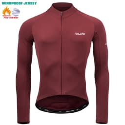 2025 Raudax Winter Cycling Thermal Fleece Clothing Classics Colors Top Cycling Jersey Sport Bike MTB Riding Clothing Warm Jacket