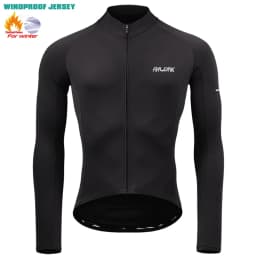2025 Raudax Winter Cycling Thermal Fleece Clothing Classics Colors Top Cycling Jersey Sport Bike MTB Riding Clothing Warm Jacket
