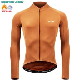 2025 Raudax Winter Cycling Thermal Fleece Clothing Classics Colors Top Cycling Jersey Sport Bike MTB Riding Clothing Warm Jacket