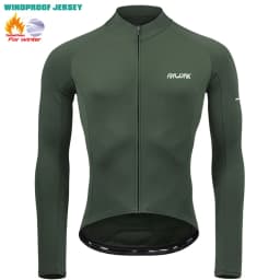 2025 Raudax Winter Cycling Thermal Fleece Clothing Classics Colors Top Cycling Jersey Sport Bike MTB Riding Clothing Warm Jacket