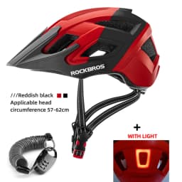 ROCKBROS Cycling Helmet Light Rechargeable Bicycle Helmet Cycling Light Mountain Road Bike Helmet Sport Safe Hat Bike Equipmen