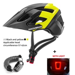 ROCKBROS Cycling Helmet Light Rechargeable Bicycle Helmet Cycling Light Mountain Road Bike Helmet Sport Safe Hat Bike Equipmen