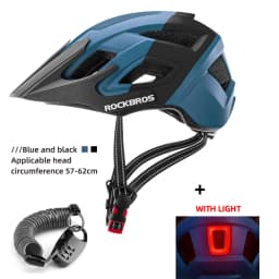 ROCKBROS Cycling Helmet Light Rechargeable Bicycle Helmet Cycling Light Mountain Road Bike Helmet Sport Safe Hat Bike Equipmen