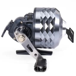 Sougayilang Bullet Type Fishing Reel Left and Right Hand 3.9:1 Shooting Closed Fish Reel with Line Outdoor Hunting Fishing Reel