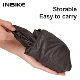 INBIKE  Men's Waterproof Cycling Sleeveless Jacket Lightweight Stackable Reflective Anti-UV Pocket Windproof Vest