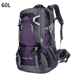 60L 40L Outdoor Hiking Camping Travel Backpack Large Capacity Climbing Sports Bag Men Mountaineering Rucksack Tactical Back back