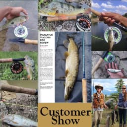 Maximumcatch V-access 3/4/5/6/7/8/9/10wt Fly Fishing Rod 8ft-9ft Carbon Fiber Fast Action Fly Rod