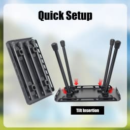 WESTTUNE Camping Portable Tactical Stool Multifunctional Aluminum Alloy Pony Stool Outdoor Folding Fishing Picnic Plate Stool