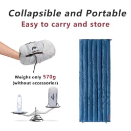 Naturehike Camping Sleeping Bag Duck Down Ultralight Waterproof Splicable Portable CW280 CWM400 CW295 Sleeping Bags Hiking