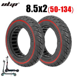 2Pcs 8 1/2x2(50-134) Off-road Solid Tire 8.5x2 Thickened Anti-puncture Tyre For VSETT 8 9 & 9+/ZERO 8 9/Inokim Light 2 Scooter