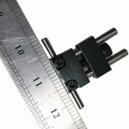 Milling Vision Work Stop Part Locator Cnc Machine Tool Iron Material Black