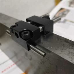Milling Vision Work Stop Part Locator Cnc Machine Tool Iron Material Black
