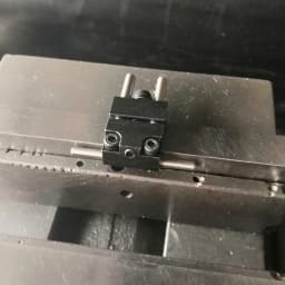 Milling Vision Work Stop Part Locator Cnc Machine Tool Iron Material Black