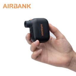 AIRBANK Mini Portable Bicycle Pump Rechargeable Air Inflator 100PSI Type-C Bike Accessories for Schrader Presta Bike Tires AS100