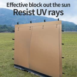 10x10 Canopy Tent Double Layer Sidewalls with Zipper Gazebo Sun Shading Mesh Side Wall Sun Protection Waterproof