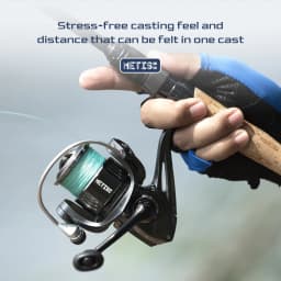 TSURINOYA NEW Spinning Fishing Lure Reel METIS 1000 2000 3000 Long Casting Versatile Ultralight Freshwater Bass Trout Wheel