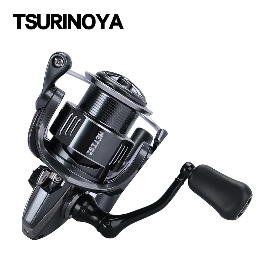 TSURINOYA NEW Spinning Fishing Lure Reel METIS 1000 2000 3000 Long Casting Versatile Ultralight Freshwater Bass Trout Wheel