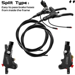 DYISLAND LD210 Electirc Scooter Hydraulic Disc Brake 2PIN Power Off E-Scooter Brake for Kukirin KUGOO Dualtron Kaabo Mantis