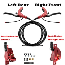 DYISLAND LD210 Electirc Scooter Hydraulic Disc Brake 2PIN Power Off E-Scooter Brake for Kukirin KUGOO Dualtron Kaabo Mantis
