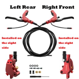 DYISLAND LD210 Electirc Scooter Hydraulic Disc Brake 2PIN Power Off E-Scooter Brake for Kukirin KUGOO Dualtron Kaabo Mantis