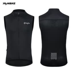 YKYW Windproof Waterproof Men's Pro Cycling Vest UPF50+ Sleeveless Waistcoat Windbreaker MTB Bike Clothing  Bicycle Jacket