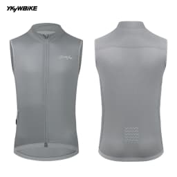 YKYW Windproof Waterproof Men's Pro Cycling Vest UPF50+ Sleeveless Waistcoat Windbreaker MTB Bike Clothing  Bicycle Jacket