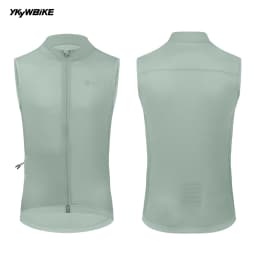 YKYW Windproof Waterproof Men's Pro Cycling Vest UPF50+ Sleeveless Waistcoat Windbreaker MTB Bike Clothing  Bicycle Jacket
