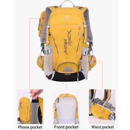 Lightweight Hiking Backpack 25L Hiking Daypack Lightweight Cycling Backpack, Breathable Day Pack, Backpacking for Women Men