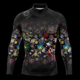 Hot Men's Surfing Shirt Sunset Camo Rashguard RIGHTTRACK For Surf Sportswear Beach UV Swimwear UPF50+ Fabric Clothes