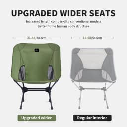 Naturehike Portable Folding Chair With Storage Bag Outdoor Lounge Chairs Lightweight Camping Picnic BBQ Fishing Widen Chairs