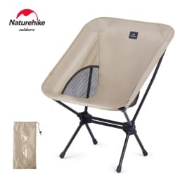 Naturehike Portable Folding Chair With Storage Bag Outdoor Lounge Chairs Lightweight Camping Picnic BBQ Fishing Widen Chairs
