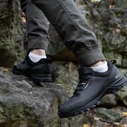 Baasploa Men Hiking Shoes New Outdoor Camping Resistant Waterproof Sneakers Male Casual Non-slip Wear-Resistant Walking Shoes